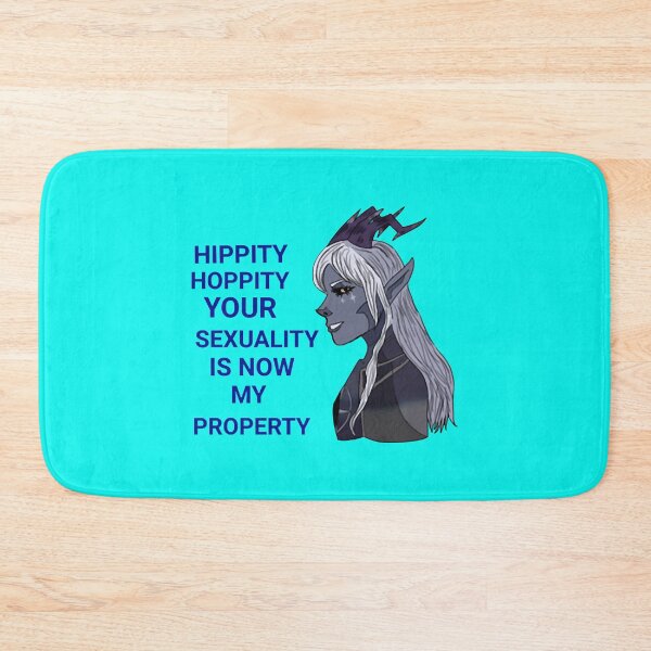 Item preview, Aaravos Hippity Hoppity Your sexuality is now my Property designed and sold by LeatherEvok.
