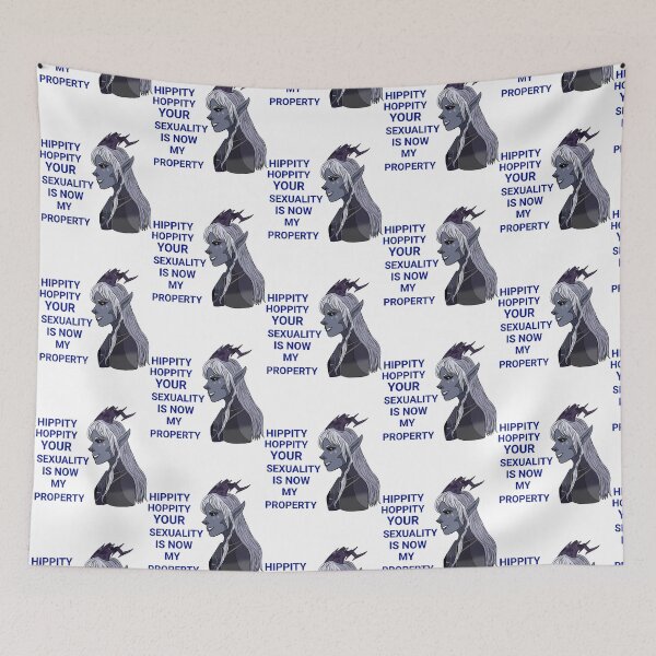Item preview, Aaravos Hippity Hoppity Your sexuality is now my Property designed and sold by LeatherEvok.
