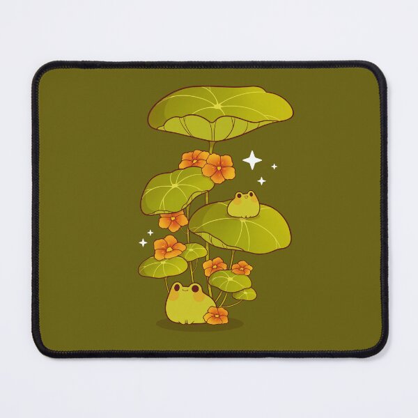 Item preview, Happy froggies with flowers designed and sold by Rihnlin.