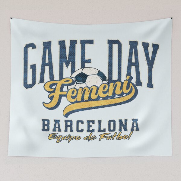 Item preview, Barcelona Femeni Game Day (college style) designed and sold by Numero14.