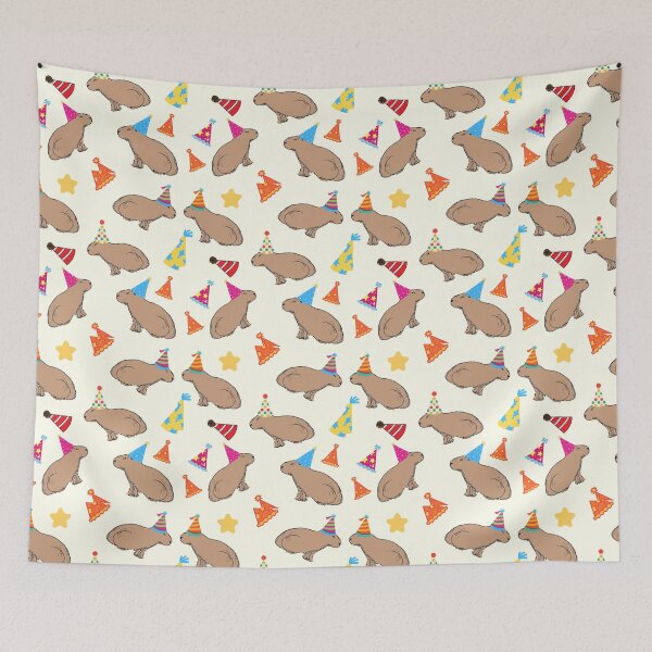 Item preview, Capybara Birthday Party designed and sold by MaryKunzGoldman.