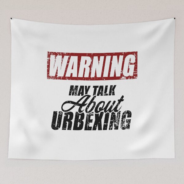 Item preview, Warning may talk about urbexing designed and sold by kohlenjunge.