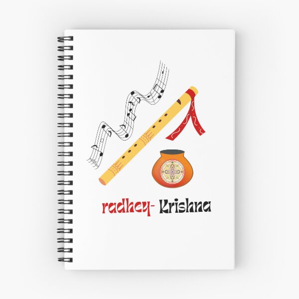 Item preview, Om Radha Krishnabhyam Namah designed and sold by Sonisha.
