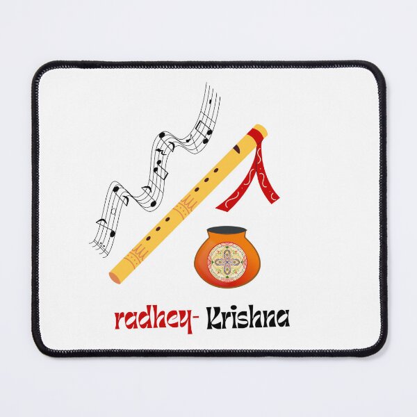Item preview, Om Radha Krishnabhyam Namah designed and sold by Sonisha.