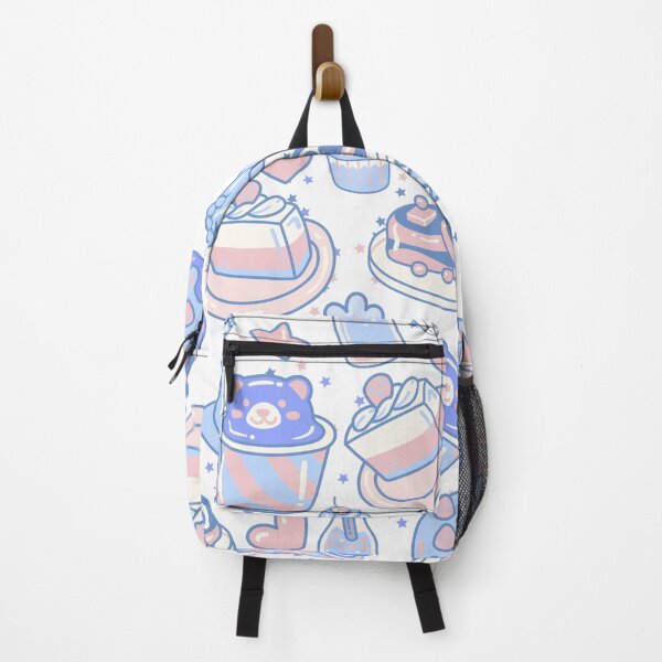Item preview, South Korean Doodled Cafe (white-blue) designed and sold by Dorina Larsdotter.