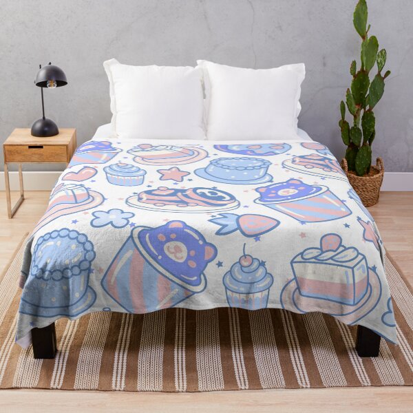Item preview, South Korean Doodled Cafe (white-blue) designed and sold by Dorina Larsdotter.