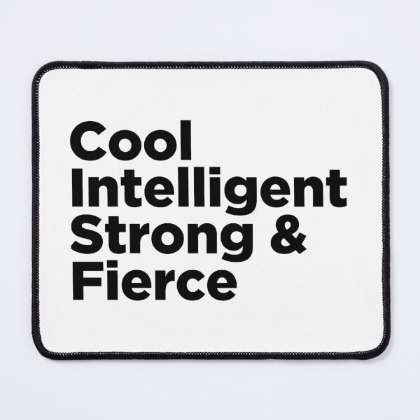 Item preview, Smart & Fierce designed and sold by Kingrocker.