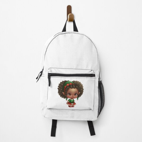 Item preview, Afro-Fabulous Christmas Elf designed and sold by TheChibiStore.