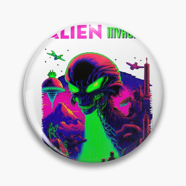 Artikelvorschau, Alien-Invasion entworfen und verkauft von JthomasArts.