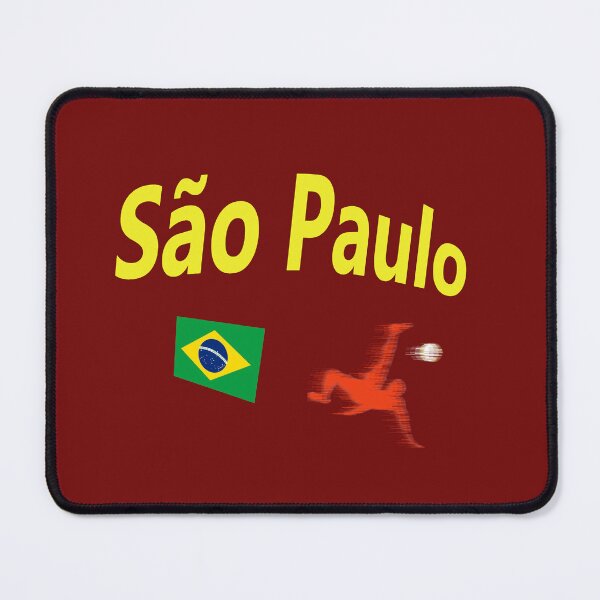 Item preview, São Paulo, Brazil Soccer abstract design designed and sold by lobodelnoir.