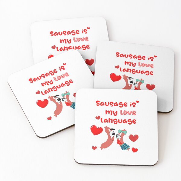 Item preview, Sausage is my Love Language designed and sold by NikitaSkyDesign.