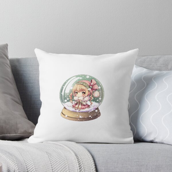 Item preview, Snow Globe Chibi Girl designed and sold by TheChibiStore.