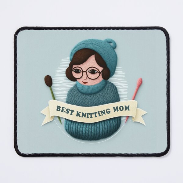 Artikelvorschau, Beste Strickmama entworfen und verkauft von Mobius Spot Collective.