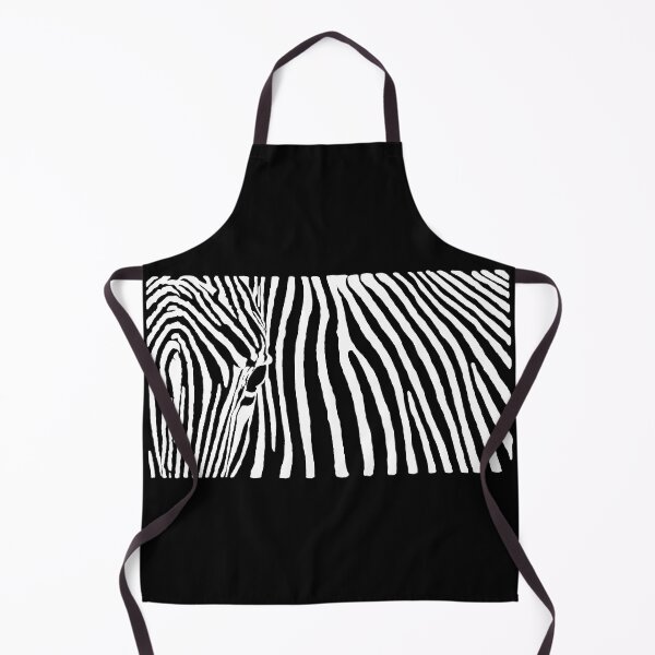 Item preview, Zebra Looking At Camera White Stripes designed and sold by TheScraggyBeard.