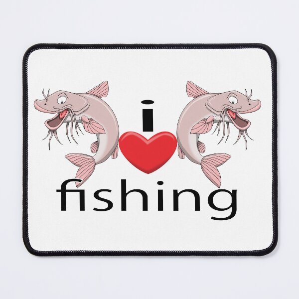 Item preview, I Love Fishing designed and sold by wickedcartoons.