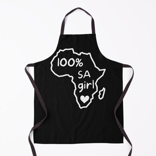 Item preview, 100% SA girl with heart in African map - South Africa designed and sold by Huesoffun.