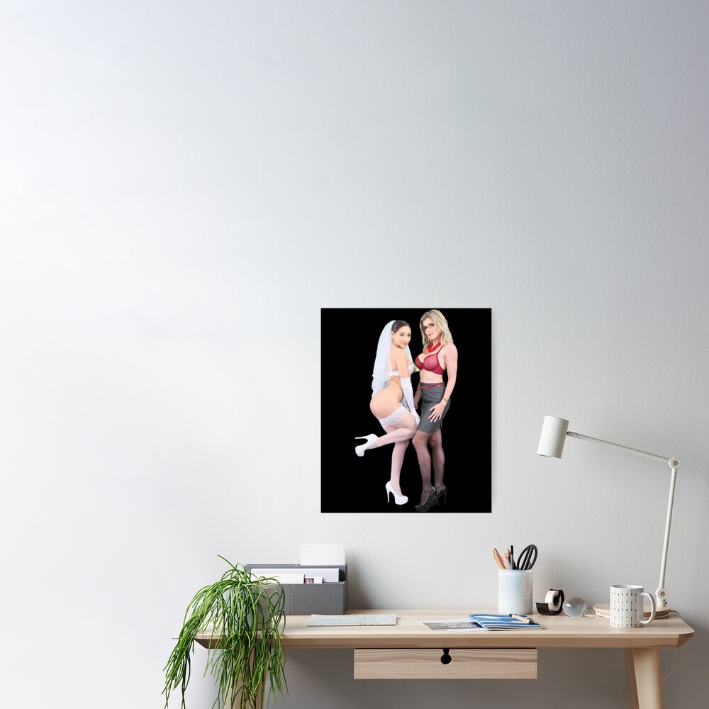 Abella Danger And Cory Chase Sensual Lesbians Poster For Sale By Tallfitzpatrick Redbubble 