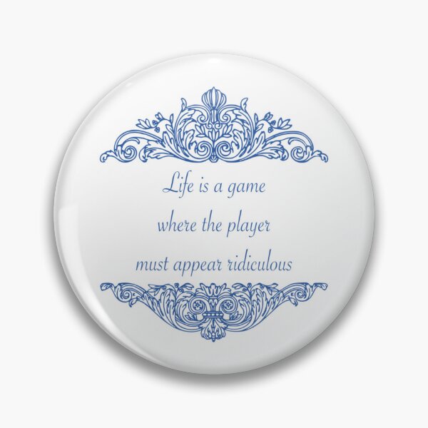 Item preview, Life is a game where the player must appear ridiculous   designed and sold by AliveApparelwww.