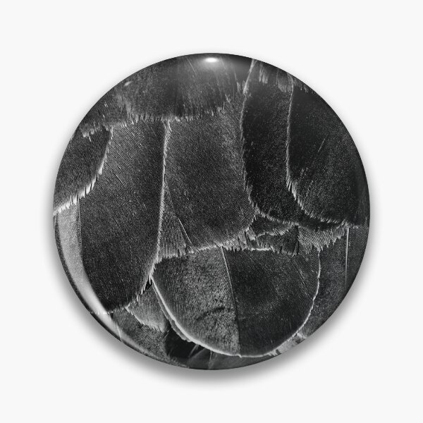 Item preview, Bird Feathers - Goose Plumage Pattern in Black and White designed and sold by CarolinaReina.