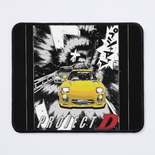 Item preview, Project D stage Initial D - fd vs dc2 Mountain Drift Racing Tandem Keisuke Takahashi vs Smiley Saka designed and sold by cowtownCOWBOY.