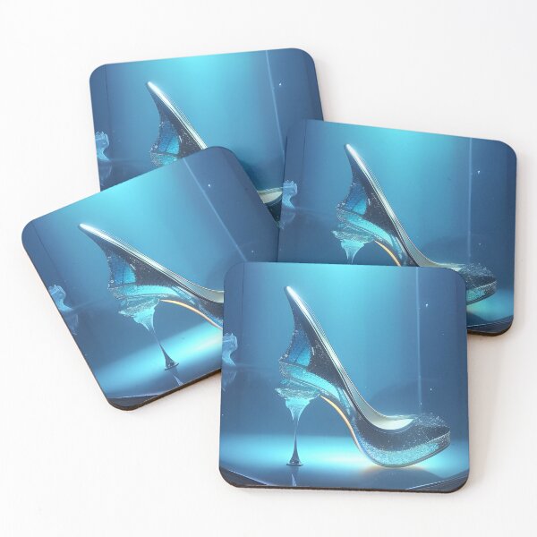Item preview, Cinderella's glass heels designed and sold by pixelated_echoes.