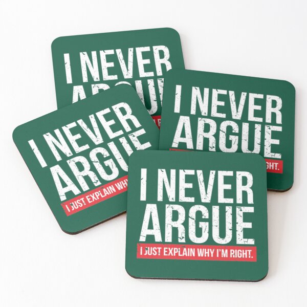 Item preview, I NEVER ARGUE - I EXPLAIN  1 designed and sold by AliveApparelwww.