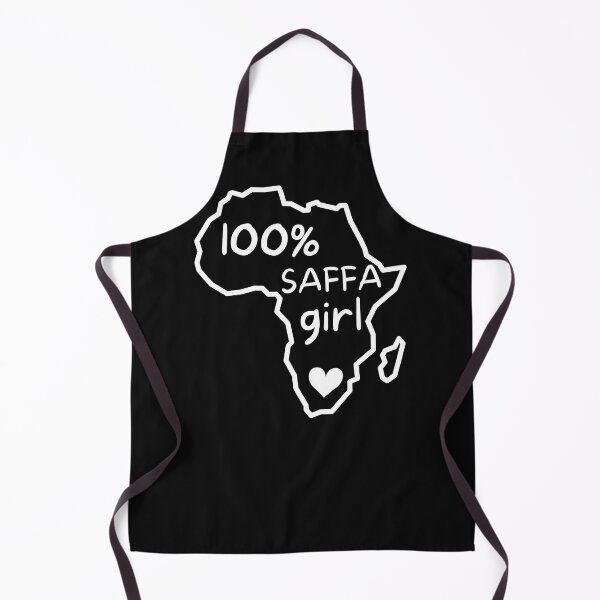 Item preview, Copy of 100% Saffa girl with heart in African map - South Africa designed and sold by Huesoffun.