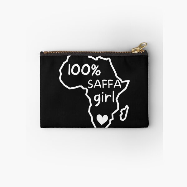Item preview, Copy of 100% Saffa girl with heart in African map - South Africa designed and sold by Huesoffun.
