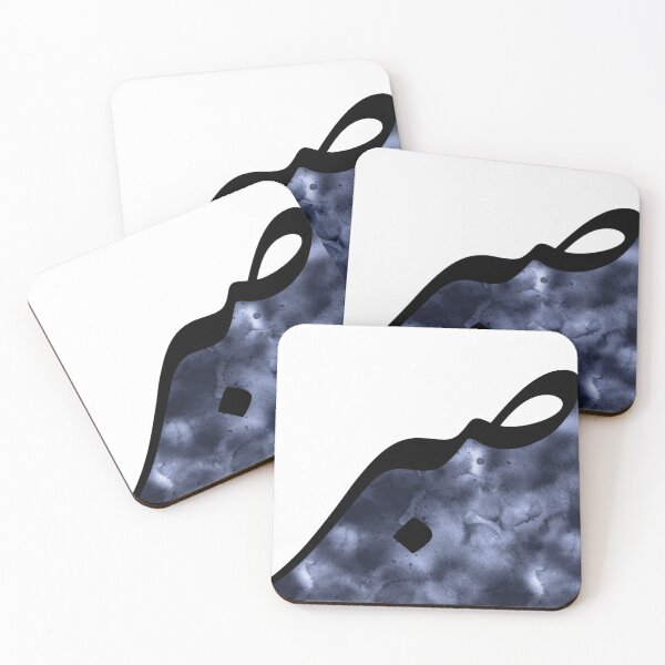 Item preview, Sabr صبر Arabic Islamic Calligraphy in Navy Watercolor designed and sold by ZamZamDesign.