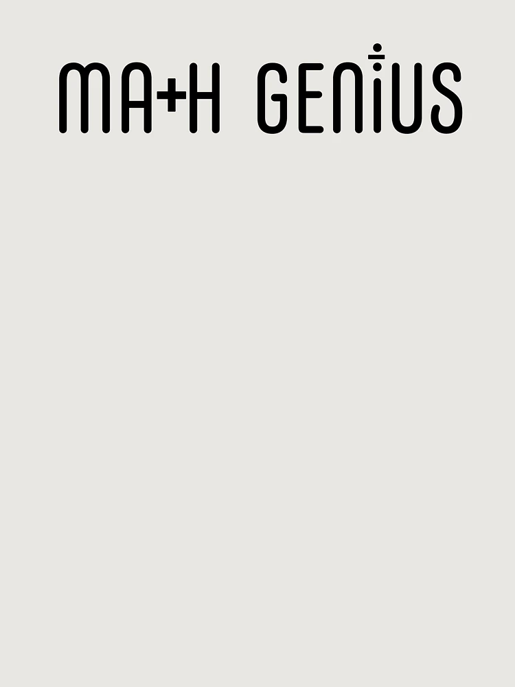 Thumbnail 6 of 6, Premium Oversized Sweatshirt, Math Genius designed and sold by MathVerge.