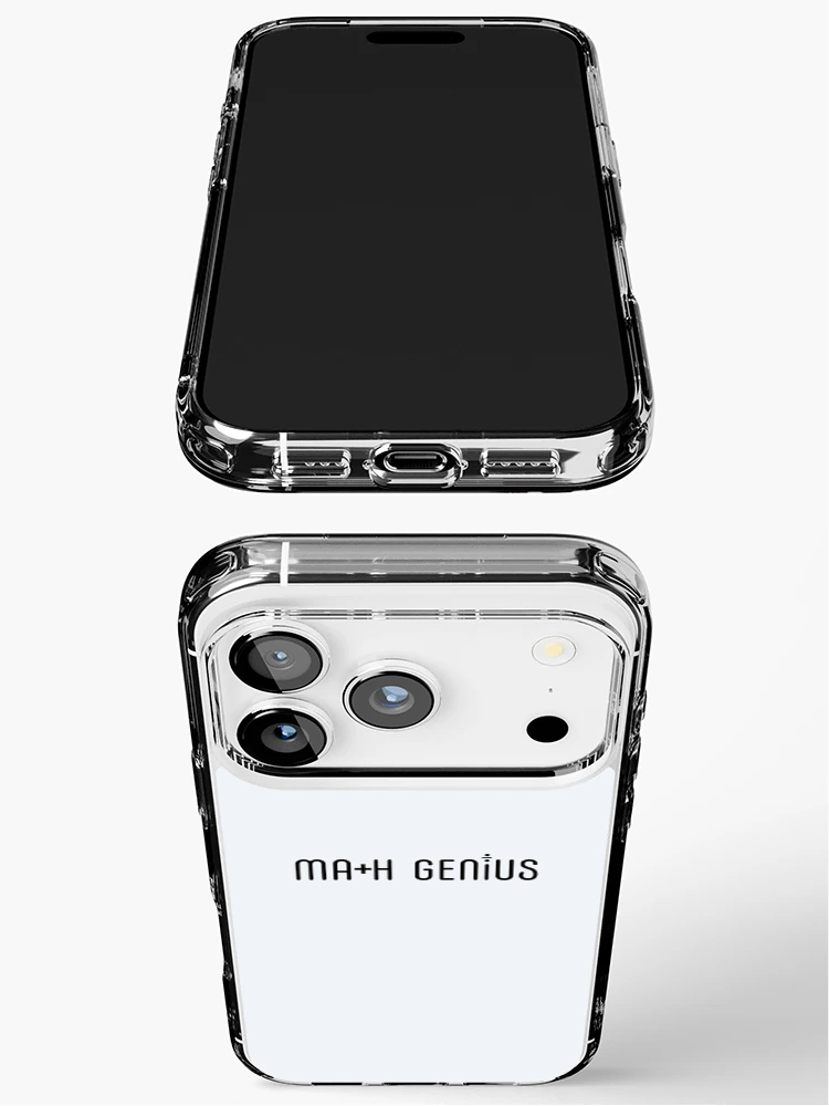 Thumbnail 3 of 5, iPhone Case, Math Genius designed and sold by MathVerge.