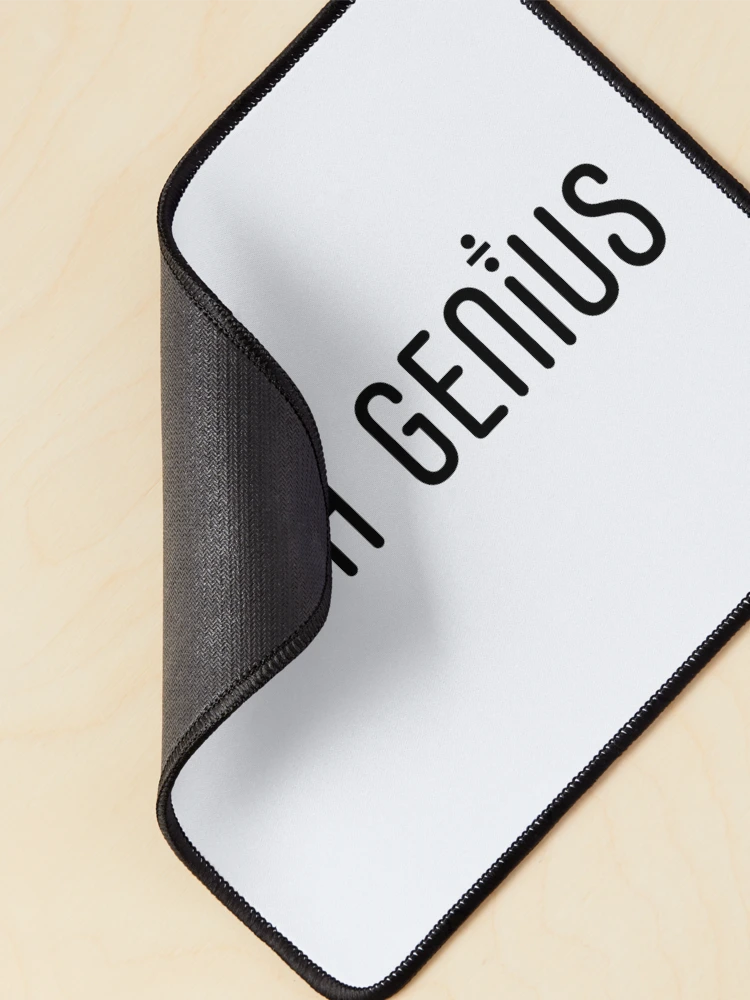 Thumbnail 2 of 5, Mouse Pad, Math Genius designed and sold by MathVerge.