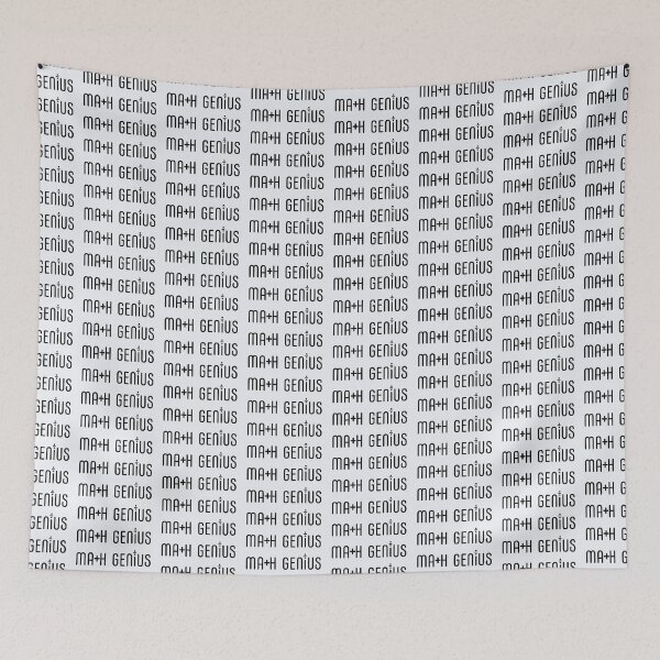 Item preview, Math Genius designed and sold by MathVerge.