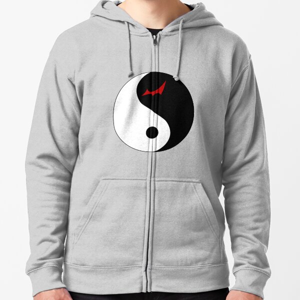 Monokuma Yin Yang  Zipped Hoodie