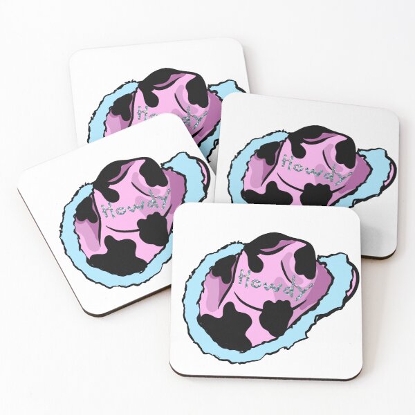Item preview, Howdy Cowboy Hat (Pink) designed and sold by Latenight-Art.
