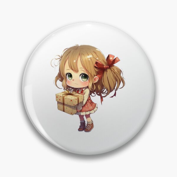 Item preview, Merry Christmas Chibi Gift designed and sold by TheChibiStore.
