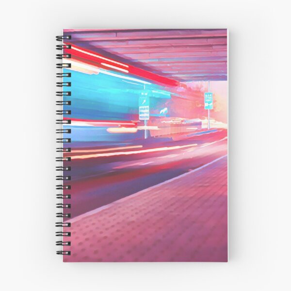 Item preview, Light Neon Train Station designed and sold by Inyeneart.