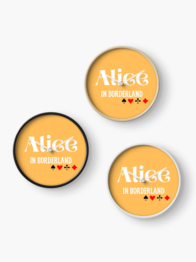 Thumbnail 3 of 4, Clock, Alice in Borderland designed and sold by PeacePrint.