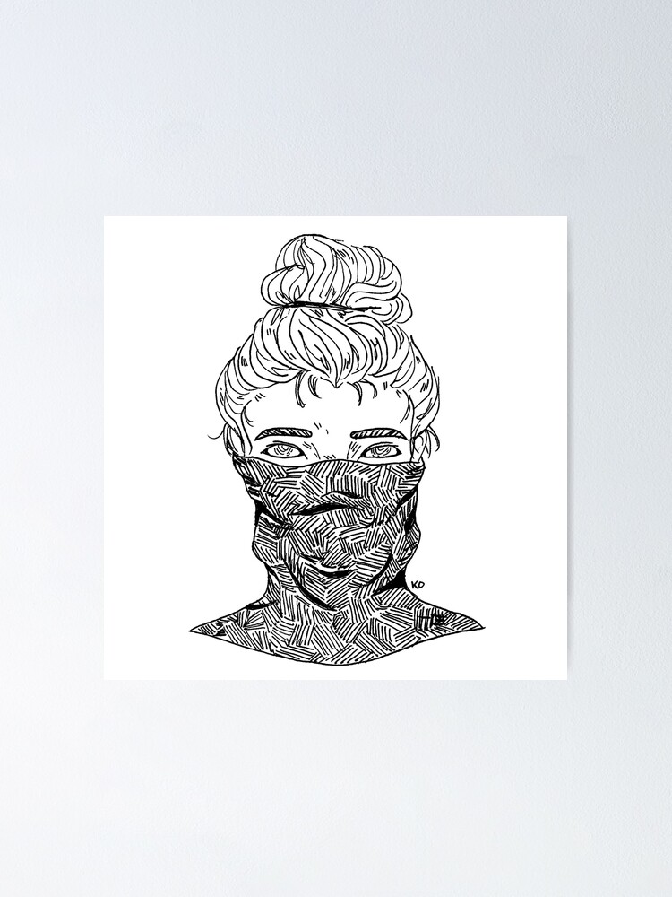Alternate view of shy Poster