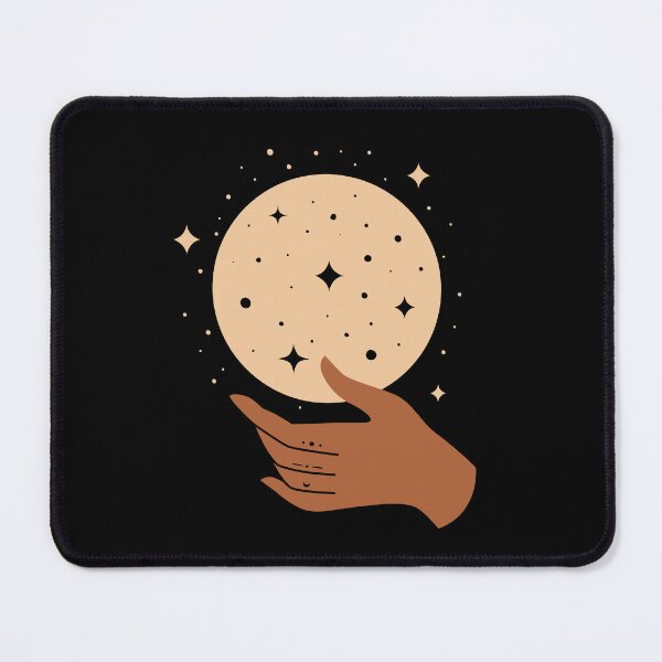 Item preview, La mano sostiene un planeta con estrellas. designed and sold by KO-SIM.