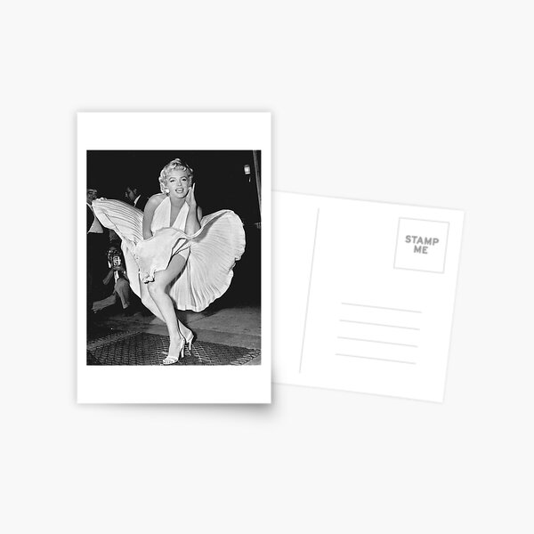 Marilyn Monroe Photo Pose Postcard