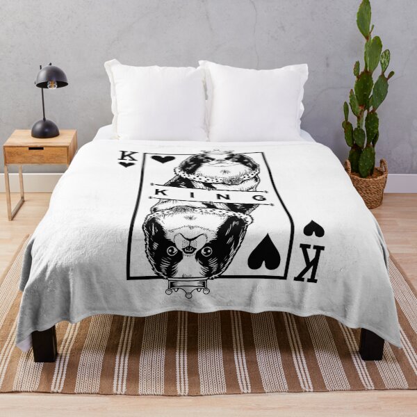 Item preview, Japanese Chin Spaniel King Of Hearts Funny Dog Pop Art designed and sold by GrandeDuc.