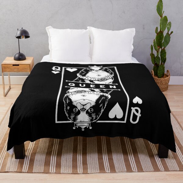 Item preview, Japanese Chin Spaniel Queen Of Hearts Funny Dog Pop Art designed and sold by GrandeDuc.
