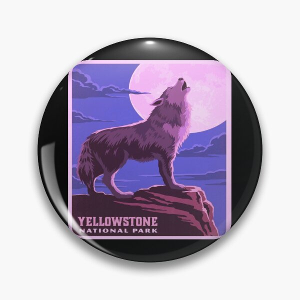 Artikelvorschau, Jahrgang des Yellowstone-Nationalparks entworfen und verkauft von Original1977.