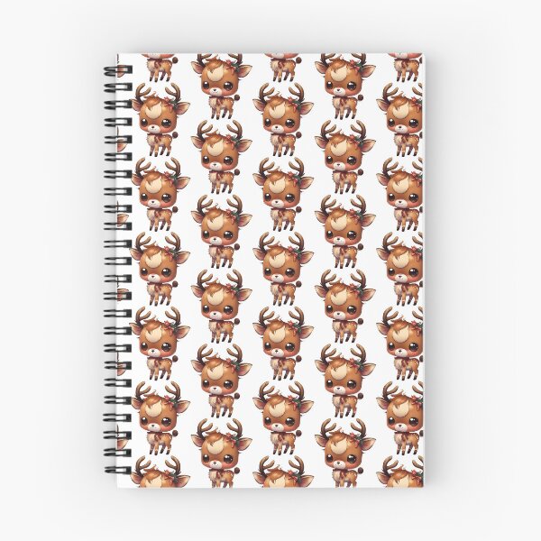 Aperçu de l'œuvre Joyeux renne Chibi créée et vendue par TheChibiStore.