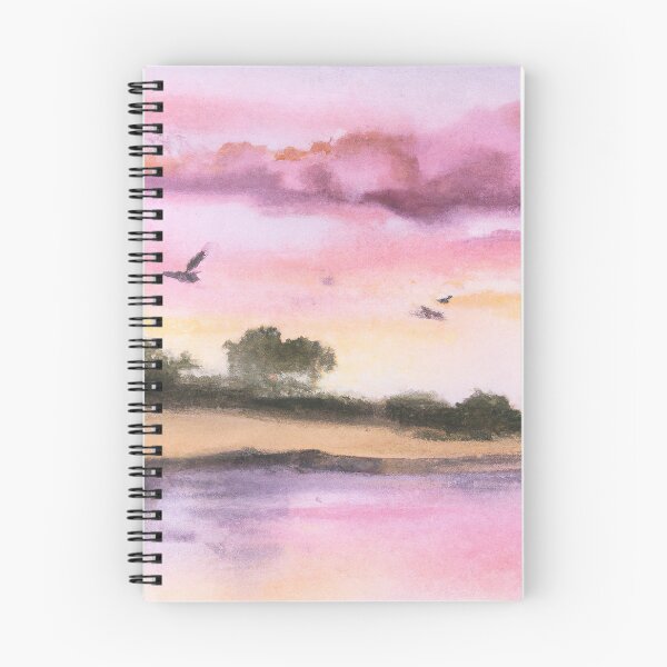 Item preview, Watercolor painting - sunset on the beach designed and sold by KTN-Branding.