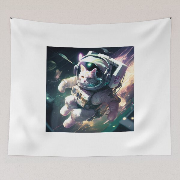 Item preview, Galaxy cat astronaut designed and sold by ARTeez⭐️⭐️⭐️⭐️⭐️.