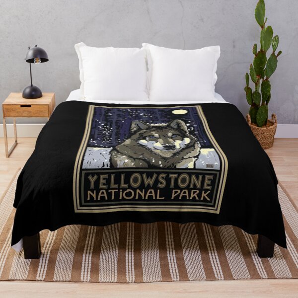 Item preview, Yellowstone National Park retro  designed and sold by Original1977.