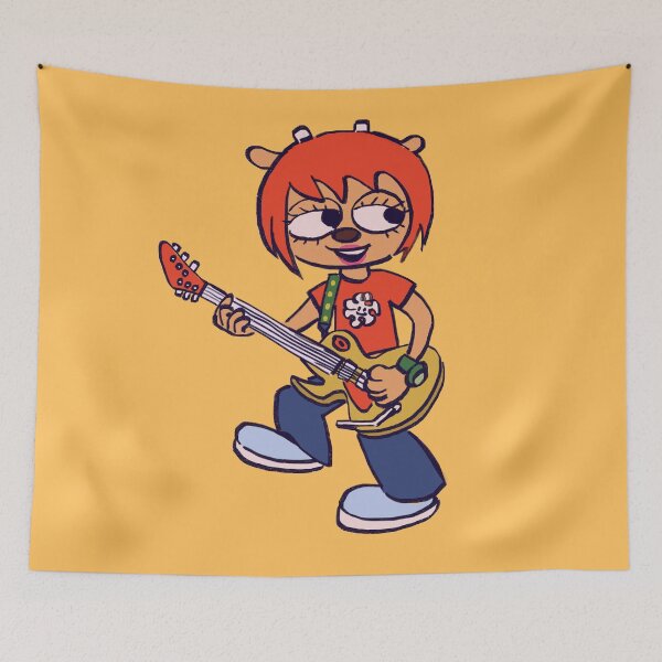 Item preview, I draw lammy the jammer with her guitar / um jammer lammy designed and sold by RansRoom.