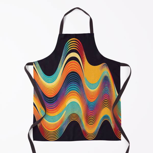 Item preview, Groovy Sine Waves designed and sold by Patternifico.